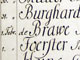 Eintrag in die Leipziger Matrikel (1755)